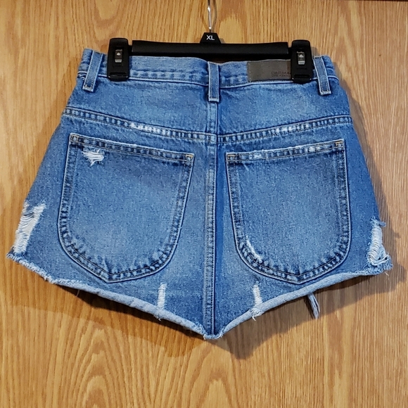 Carmar Beatrice distressed zip front denim skirt - Picture 9 of 12